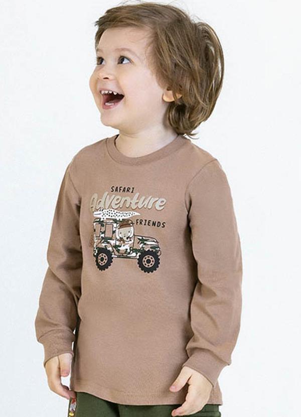 Soft Bonni - Camiseta em Meia Malha Bege
