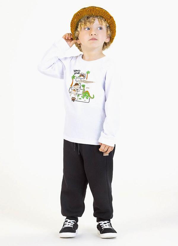 Soft Bonni - Camiseta em Meia Malha Branco