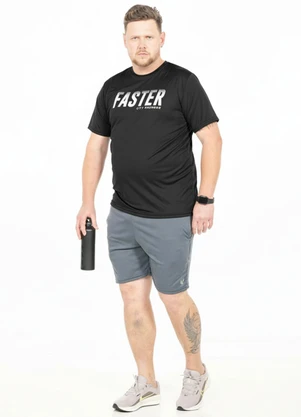 Decoy - Camiseta Manga Curta Plus Size Preto - DECOY