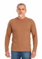 Biogás - Camiseta Manga Longa Fleece Mesclado Preto - variação: Camurça