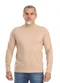 Biogás - Camiseta Manga Longa Fleece Mesclado Preto - variação: Deserto