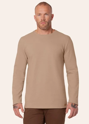 Diametro - Camiseta Manga Longa Marrom - DIAMETRO