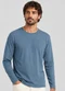 Select - Camiseta Manga Longa Meia Malha Masculina Azul - variação: Azul