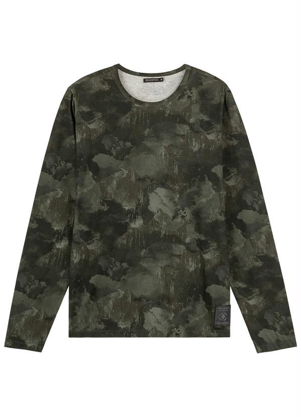 Diametro - Camiseta Manga Longa Meia Malha Verde 4