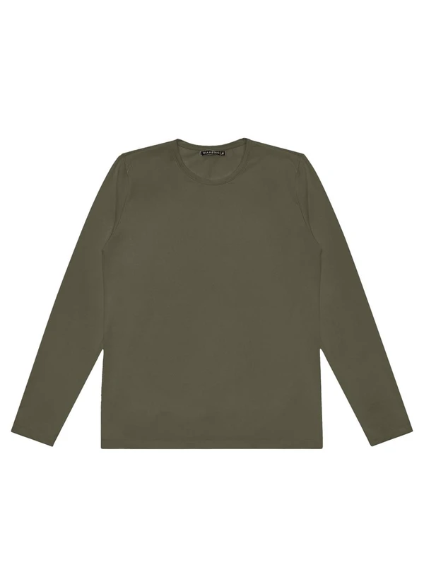 Diametro - Camiseta Manga Longa Meia Malha Verde
