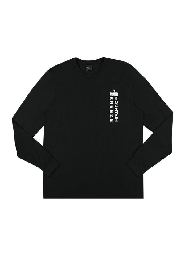 Rezzato - Camiseta Manga Longa Mountain Breeze Preto