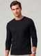 Diametro - Camiseta Manga Longa Marrom - variação: Preto