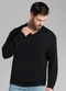 Aurus - Camiseta Manga Longa Tricot Preto - variação: Preto
