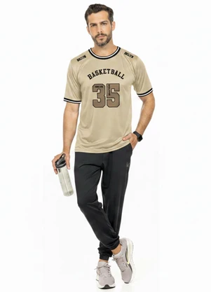 Cobertura - Camiseta Masculina Basketball Cinza - COBERTURA