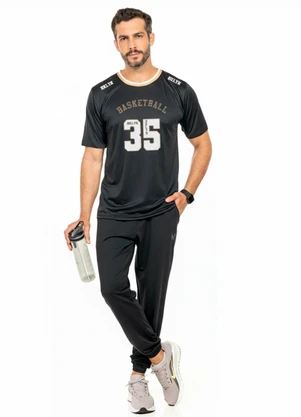 Cobertura - Camiseta Masculina Basketball Preto - COBERTURA