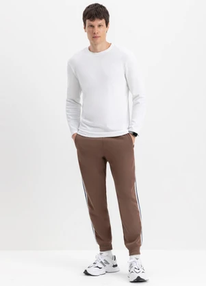 Essendi - Camiseta Masculina em Malha Branco - ESSENDI