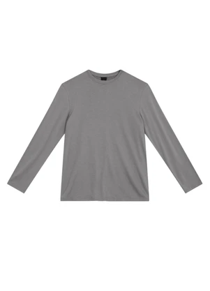 Essendi - Camiseta Masculina em Malha Cinza - ESSENDI