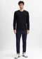 Essendi - Camiseta Masculina em Malha Cinza - variação: Preto