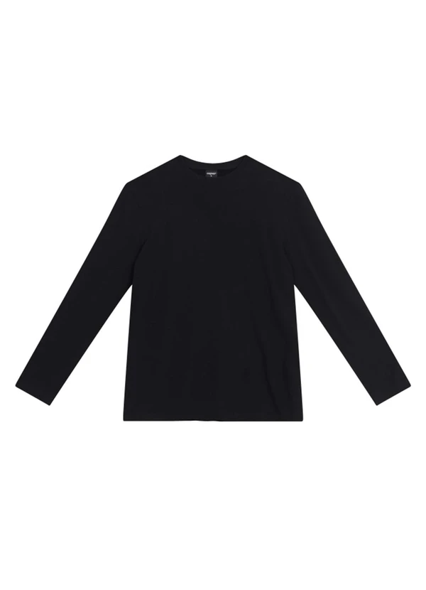 Essendi - Camiseta Masculina em Malha Preto
