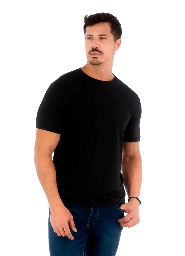 Decoy - Camiseta Masculina em Poliamida Preto 2