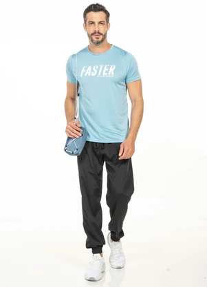 Cobertura - Camiseta Masculina Manga Curta Azul - COBERTURA