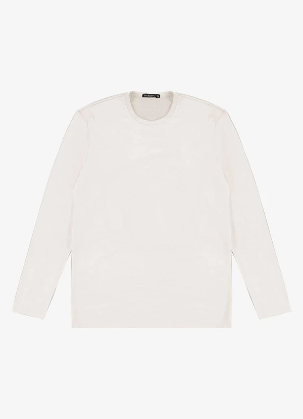 Diametro - Camiseta Masculina Manga Longa Térmica Bege
