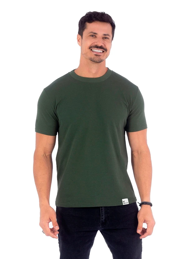 Decoy - Camiseta Masculina Piquet Verde