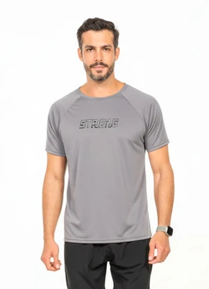 Cobertura - Camiseta Masculina Strong New Cinza - COBERTURA