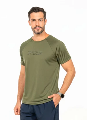 Cobertura - Camiseta Masculina Strong New Verde - COBERTURA