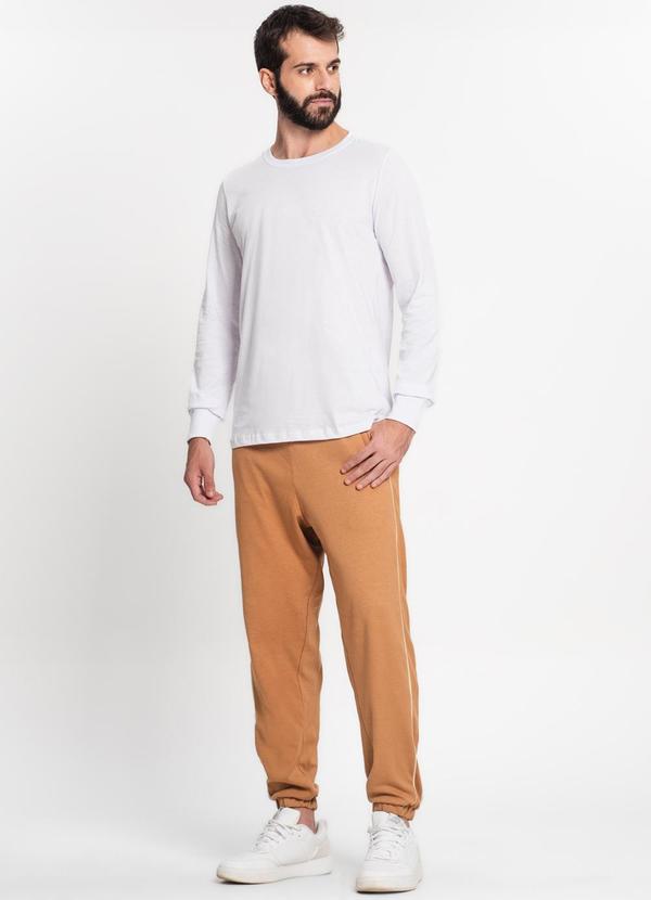 Rovitex - Camiseta Meia Malha Básica Kohmar Branco 3