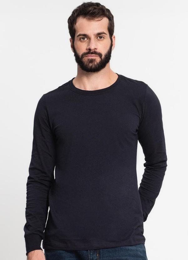 Rovitex - Camiseta Meia Malha Básica Kohmar Preto