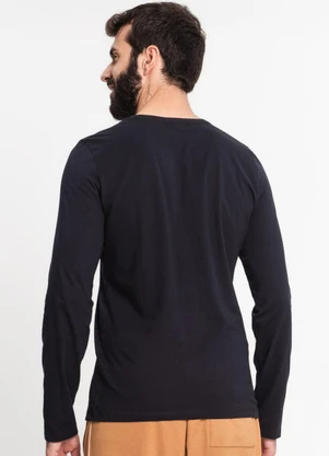 Rovitex - Camiseta Meia Malha Básica Kohmar Preto - ROVITEX