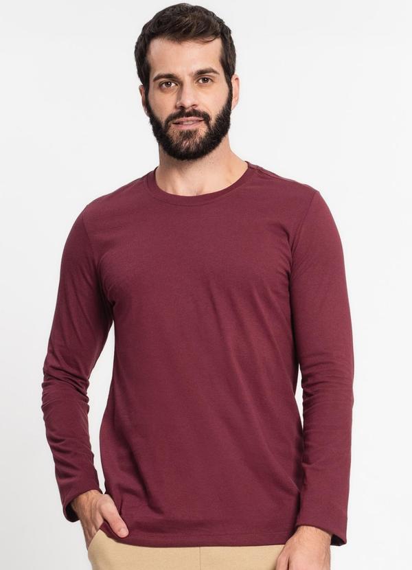 Rovitex - Camiseta Meia Malha Básica Kohmar Vermelho