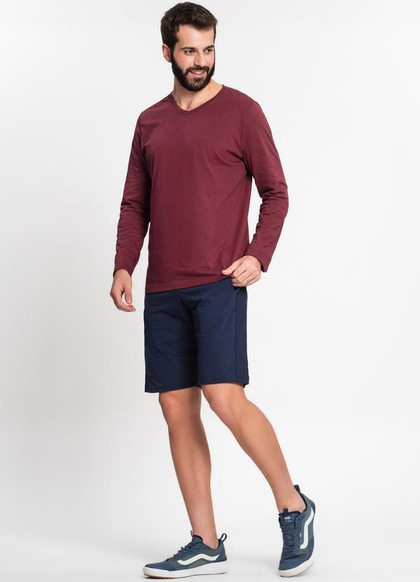 Rovitex - Camiseta Meia Malha Básica Kohmar Vermelho 3