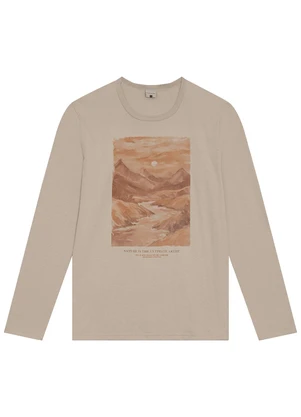 Malwee - Camiseta Nature The Ultimate Artist  Bege - MALWEE