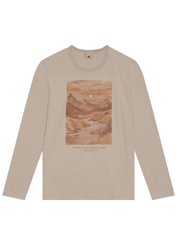 Malwee - Camiseta Nature The Ultimate Artist  Bege