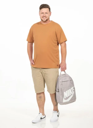 Decoy - Camiseta Plus Size Masculina Bege - DECOY