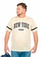 Decoy - Camiseta Plus Size Masculina Bege - variação: Bege