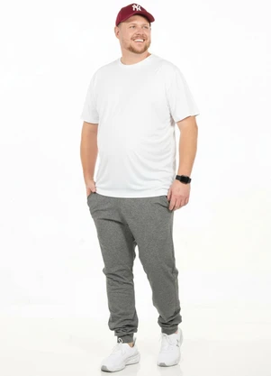 Decoy - Camiseta Plus Size Masculina Branco - DECOY