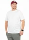 Decoy - Camiseta Plus Size Masculina Preto - variação: Branco