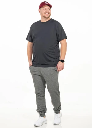 Decoy - Camiseta Plus Size Masculina Preto - DECOY