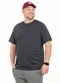 Decoy - Camiseta Plus Size Masculina Preto - variação: Preto