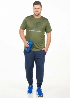 Decoy - Camiseta Plus Size Masculina Verde - DECOY