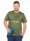 Decoy - Camiseta Plus Size Masculina Verde - variação: Verde