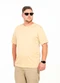 Decoy - Camiseta Plus Size Ribana Bege - variação: Bege