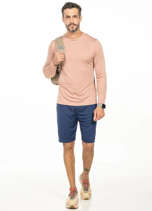 Cobertura - Camiseta Térmica Gola Alta Marrom - COBERTURA