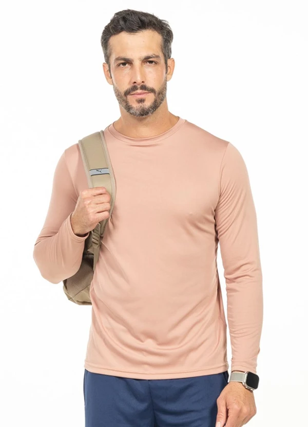 Cobertura - Camiseta Térmica Gola Alta Marrom