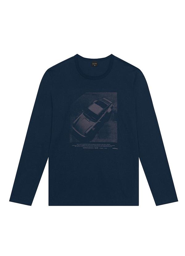 Malwee - Camiseta Tradicional Driver / 68 Azul