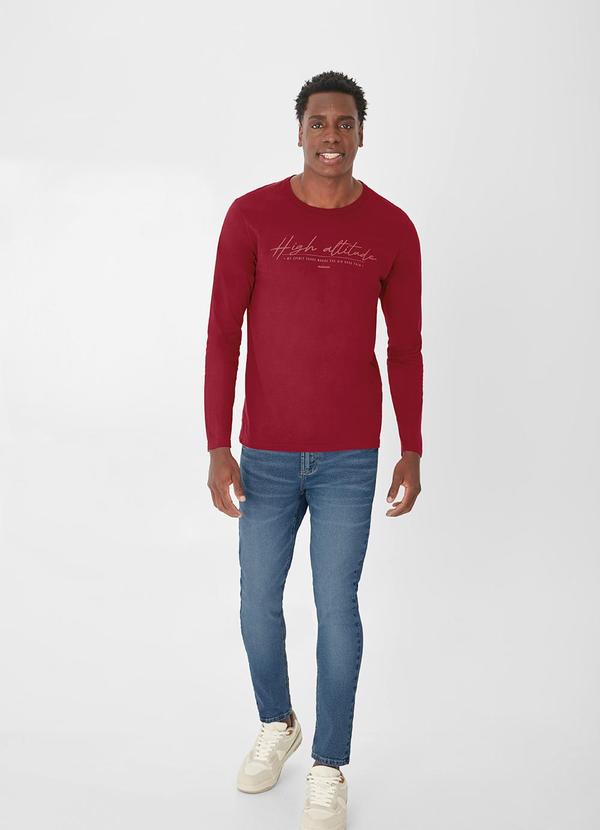 Malwee - Camiseta Tradicional High Altitude  Vermelho 2