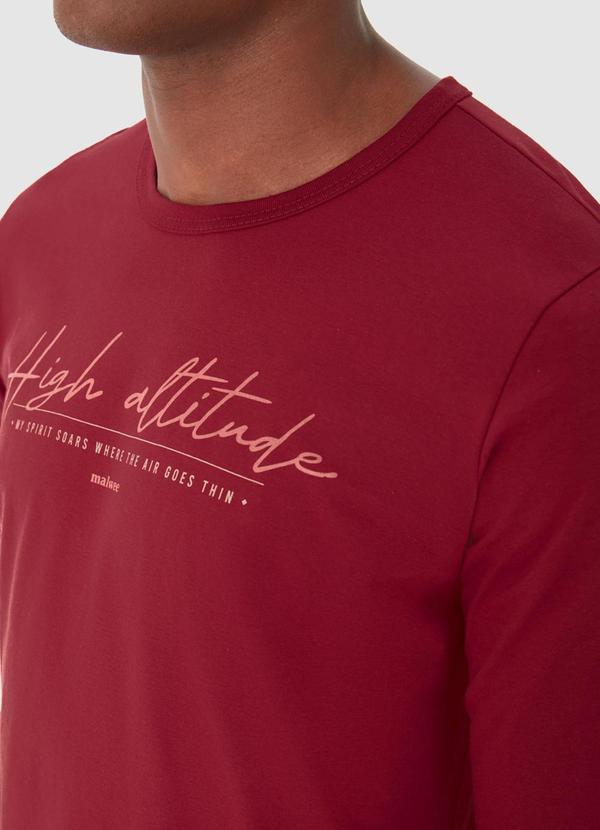 Malwee - Camiseta Tradicional High Altitude  Vermelho 3