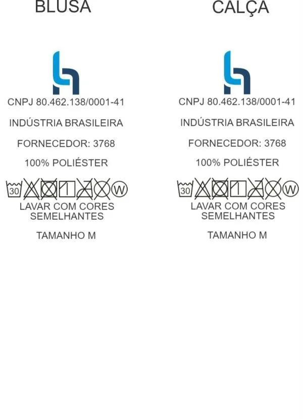 Moda Pop - Conjunto Básico Marinho e Branco 3