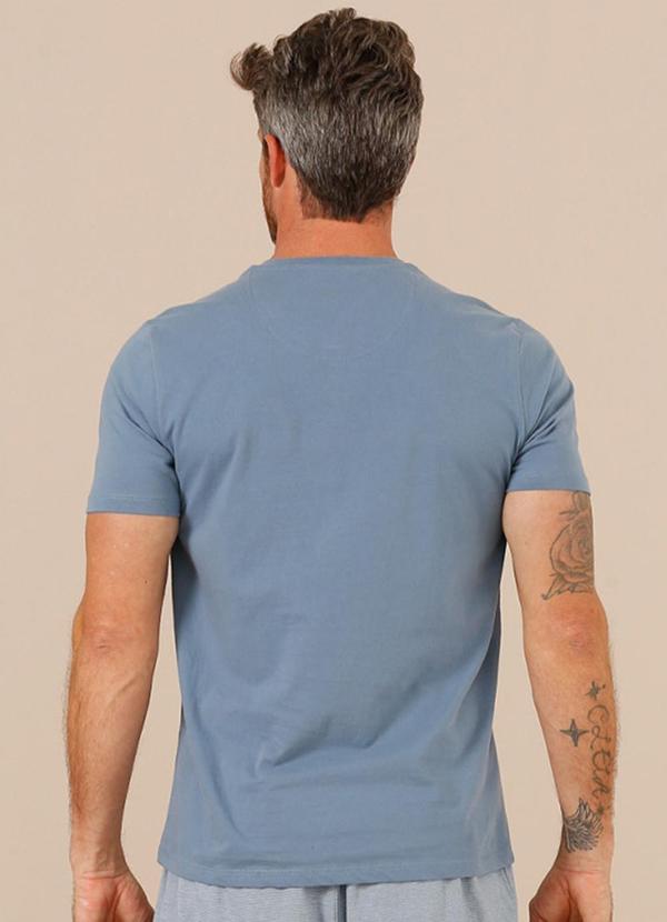 Seeder - Conjunto Pijama Meia Malha Azul 2