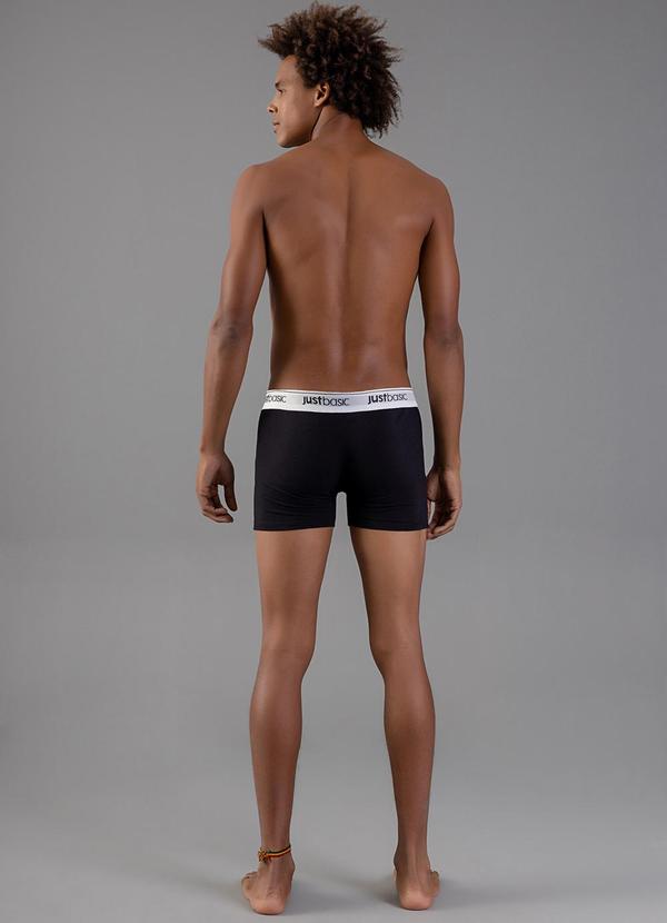 Just Basic - Cueca Básica em Cotton Preto 4