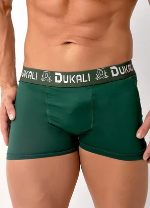 Dukali - Cueca Box Microfibra - Kit com 3 Multicores - DUKALI