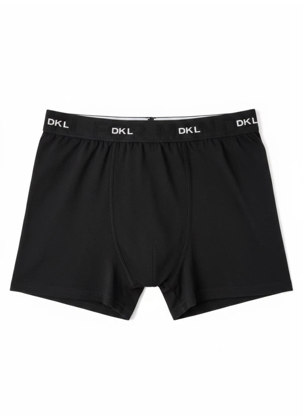 Dukali - Cueca Boxer de Algodão Preto